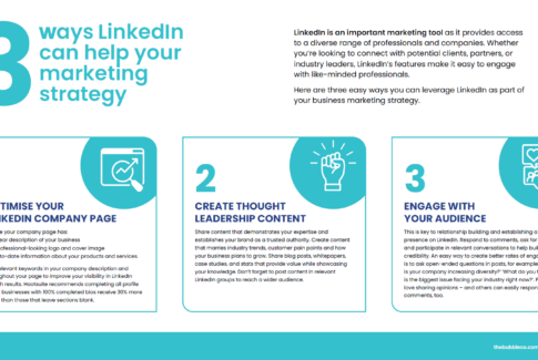 3 ways LinkedIn can help your marketing strategy
