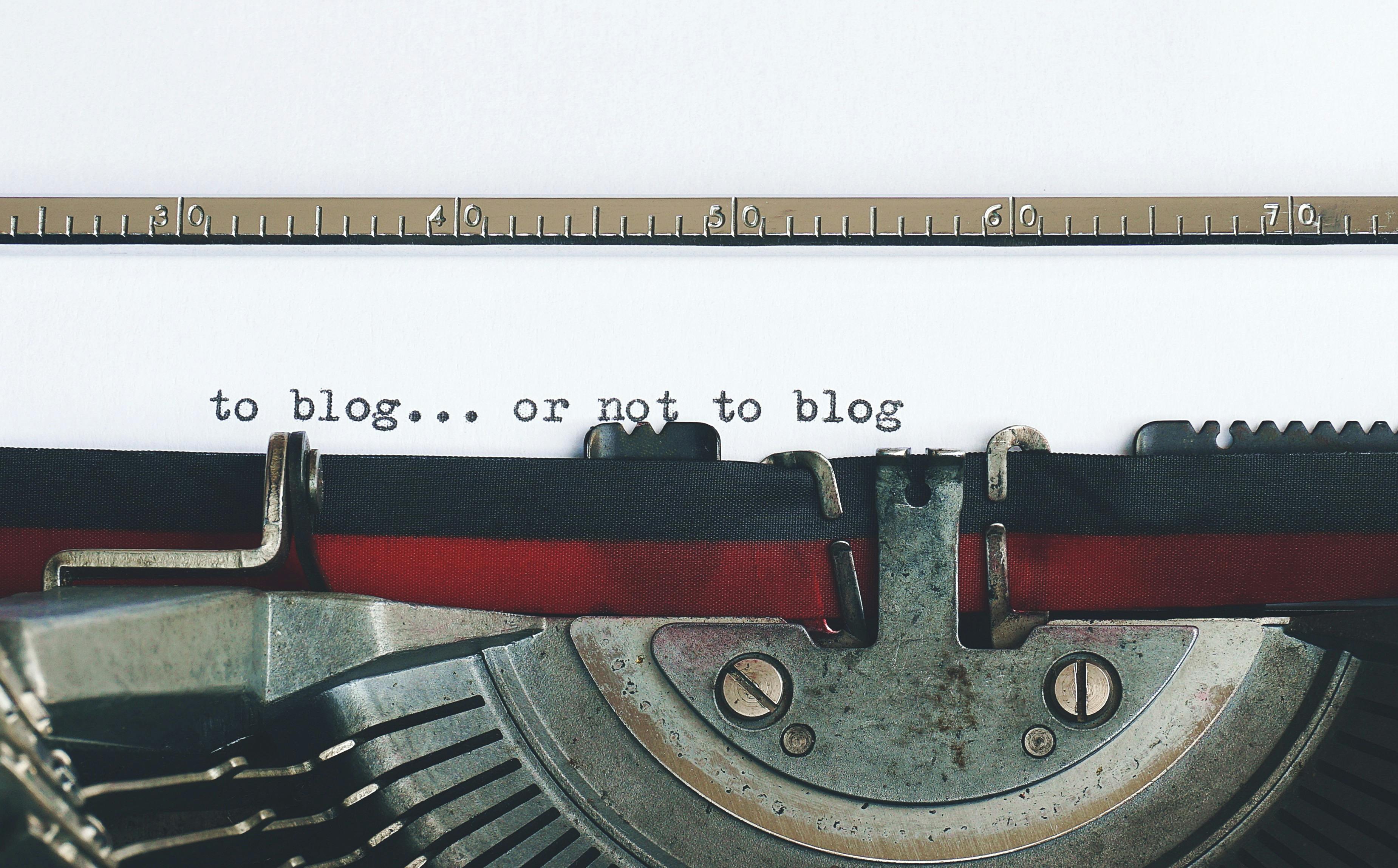 Why your brand needs a blog 